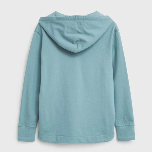 White Stuff Milo Hooded Sweat - Mid Blue 1 White Stuff Milo Hooded Sweat - Mid Blue