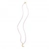 Anni Lu Pink Moonlight Necklace