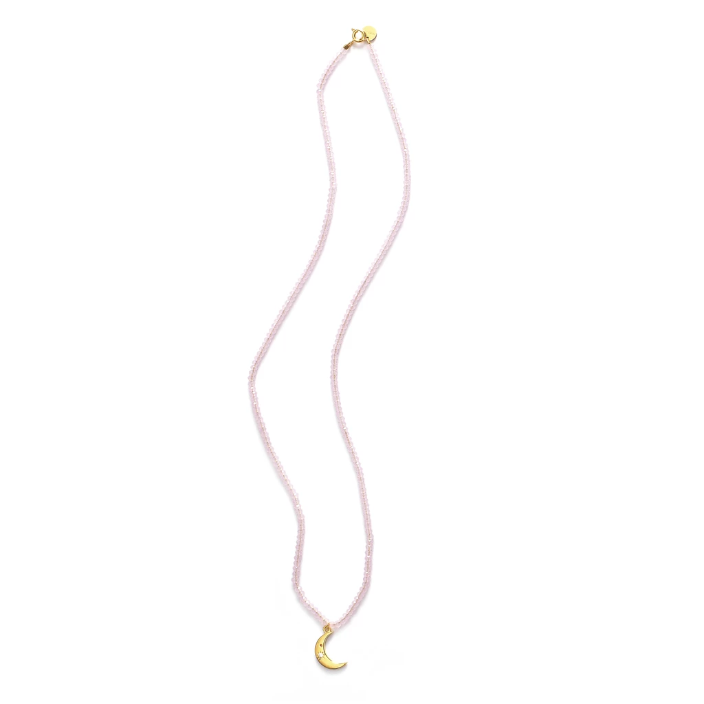 Anni Lu Pink Moonlight Necklace 1 Anni Lu Pink Moonlight Necklace