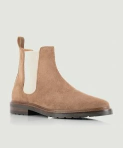 Bobbies Paris Conrad Suede Leather Chelsea Boots