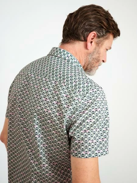 White Stuff Geo Boat Print Shirt 4 White Stuff Geo Boat Print Shirt