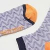 White Stuff Mona Chevron Textured Midi Socks
