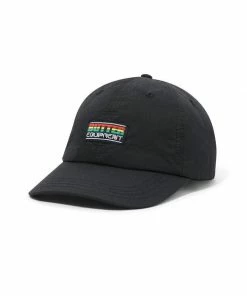 Butter Goods Downwind 6 Panel Cap Black