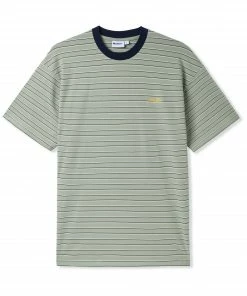 Butter Goods Camiseta Butter Goods Cliff Stripe Tee Sage L