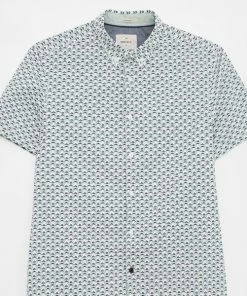 White Stuff Geo Boat Print Shirt