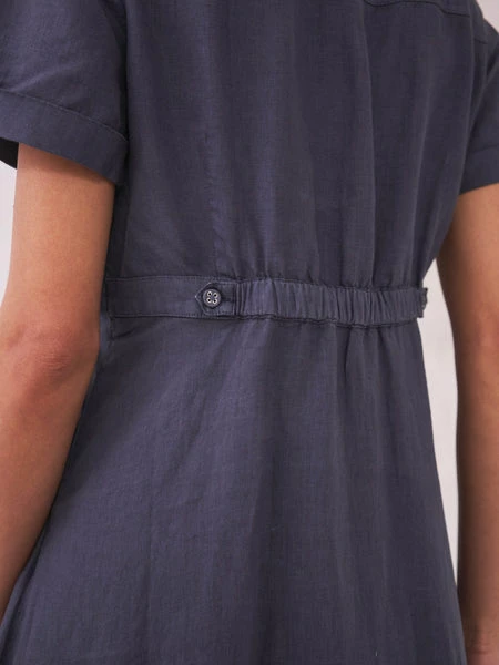 White Stuff Ivy Linen Midi Dress - Dusty Purple 2 White Stuff Ivy Linen Midi Dress - Dusty Purple