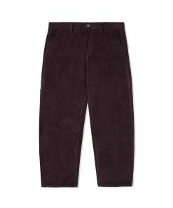 Butter Goods High Wale Cord Work Pants Dusty Plum L