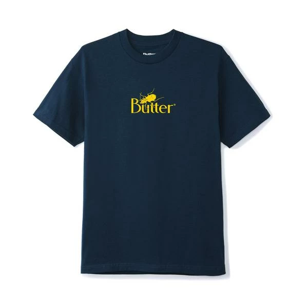 Butter Goods Bug Classic Logo T Shirt Navy 1 Butter Goods Bug Classic Logo T Shirt Navy