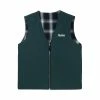 Butter Goods Chaleco Shadow Plaid Reversible Vest M-en