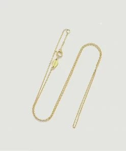 Anni Lu Gold Plated Chain Cross