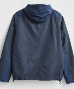 White Stuff Ramble Waterproof Jacket - Mid Blue