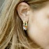 Anni Lu Sunny Alaia Hoop Earrings