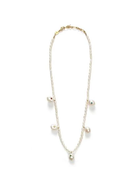 Anni Lu Marianne Pearl Necklace Gold 2 Anni Lu Marianne Pearl Necklace Gold