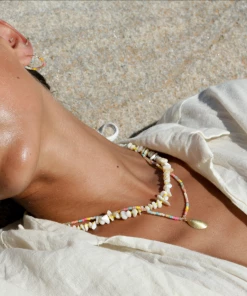 Anni Lu Chips Lemon Necklace