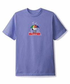 Butter Goods X Peanuts Umbrella T-Shirt - Periwinkle