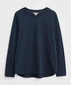 White Stuff Cassie Crew Tee Dark Navy 5 White Stuff Cassie Crew Tee Dark Navy