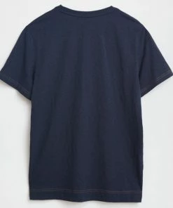 White Stuff Expedition Graphic Tee - Dark Navy