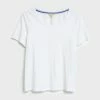 White Stuff Ezra Scoop Neck Tee - Brilliant White