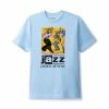 Butter Goods Camiseta Peace Of Time Tee Powder Blue M