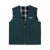 Butter Goods Chaleco Shadow Plaid Reversible Vest L
