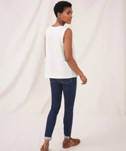 White Stuff Summer Sorbet Vest - Brilliant White 5 White Stuff Summer Sorbet Vest - Brilliant White