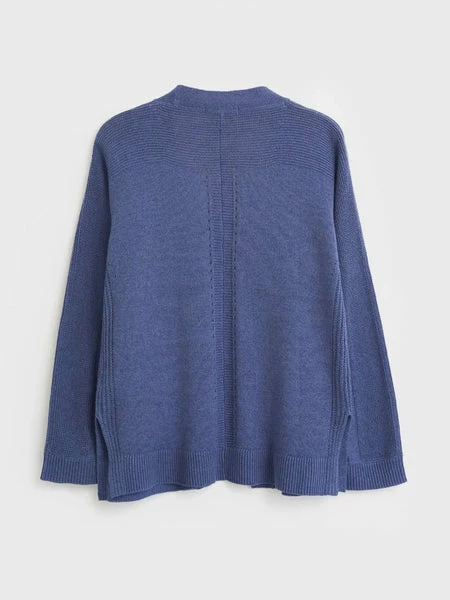 White Stuff Tiana Cardi - Mid Blue 2 White Stuff Tiana Cardi - Mid Blue