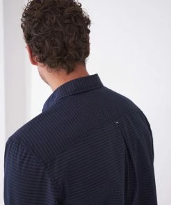 White Stuff Geo Print Shirt - Navy Multi