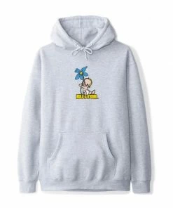 Butter Goods Baby Pullover Hoodie Heather Grey