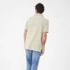 White Stuff Revere Stripe Polo - Light Green Shirt
