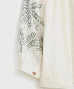 White Stuff Monica Jersey Top - White Multi