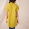 White Stuff Bantu Linen Tunic - Mid Chart