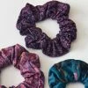 White Stuff 3 Pack Jersey Offcut Scrunchies - Dark Navy