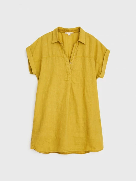 White Stuff Bantu Linen Tunic - Mid Chart 2 White Stuff Bantu Linen Tunic - Mid Chart