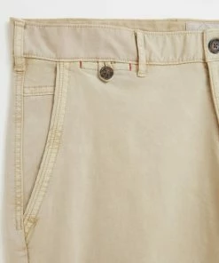 White Stuff Sutton Organic Chino Trousers - Light Natural