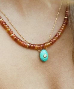 Anni Lu Petit Pebble Necklace