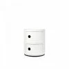 Kartell Componibili 2 Door Container - White