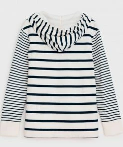 White Stuff Milo Hooded Sweat - Natural Multi