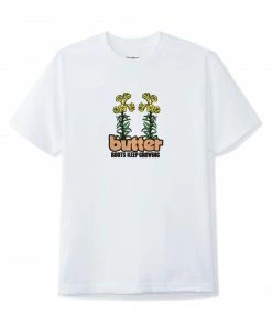 BUTTERGOODS Roots T-Shirt - White