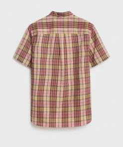 White Stuff Clifton Madras Check Shirt - Mid Pink