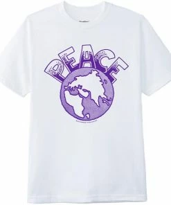 Butter Goods Peace T Shirt White