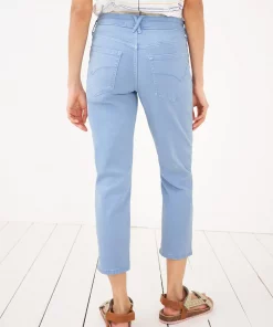 White Stuff Brooke Straight Crop Jean - Light Blue