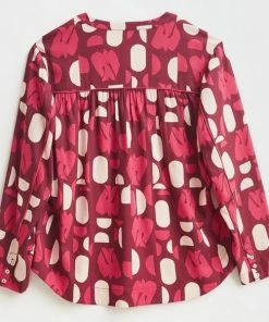 White Stuff Spencer Blouse Plum