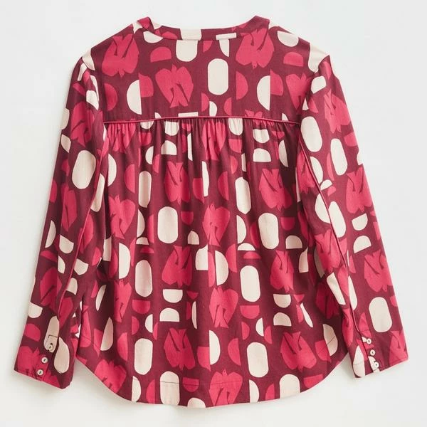White Stuff Spencer Blouse Plum 1 White Stuff Spencer Blouse Plum