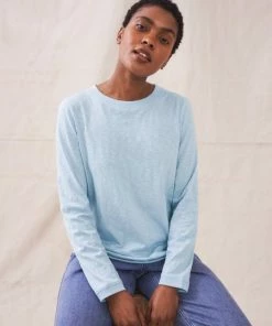 White Stuff Cassie Tee - Light Blue