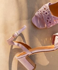 Bobbies Paris Livia Sorbet Lavender Ledersandaletten 11 Bobbies Paris Livia Sorbet Lavender Ledersandaletten