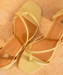 Bobbies Paris Ginnie Cheesecake Ledersandalen