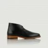 Bobbies Paris Black Owen Leather Ankle Boots