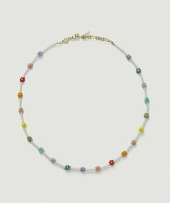 Anni Lu Necklace With Flower Power Beads