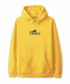 Butter Goods Bug Classic Logo Pullover Hoodie Gold