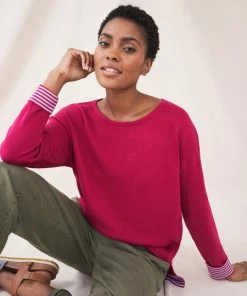 White Stuff Olivia Jumper - Deep Pink